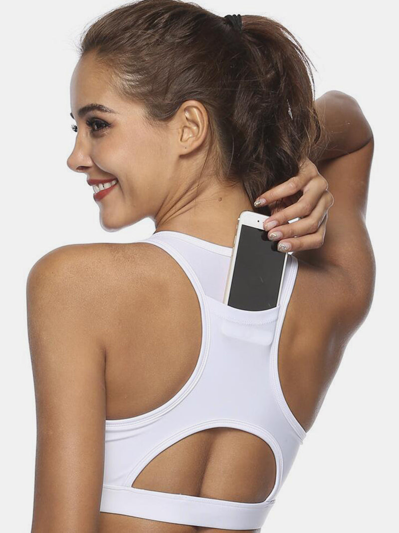 Cutout Scoop Neck Active Tank Trandify deal