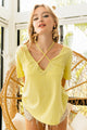 BiBi Tied Detail Short Sleeve T-Shirt Trandify Deal