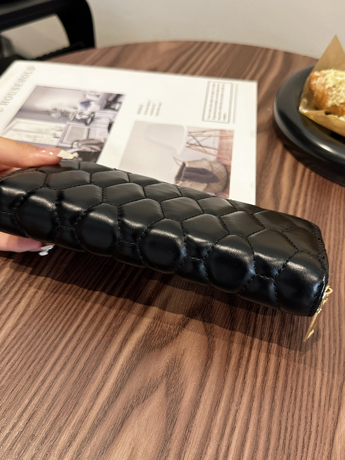 PU Leather Solid Color Wallet Trandify deal