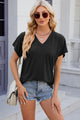 V-Neck Short Sleeve T-Shirt Trandify deal