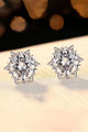 Stuck On You 4 Carat Moissanite Stud Earrings Trandify Deal