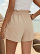 Tied Elastic Waist Shorts with Pockets Trandify deal
