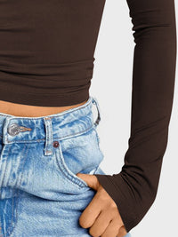 Lovelet V-Neck Long Sleeve T-Shirt Trandify Deal