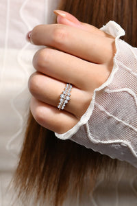 Moissanite 925 Sterling Silver Ring Trandify Deal