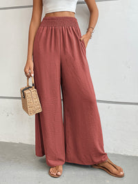 Perfee Wide Leg Pants with Pockets Trandify Deal