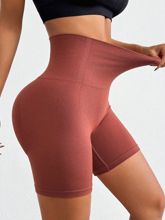 Seamless High Waist Active Shorts Trandify Deal