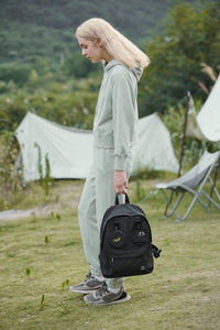 Himawari Waterproof Canvas Backpack Bag with Removable Coin Purse Trandify Deal