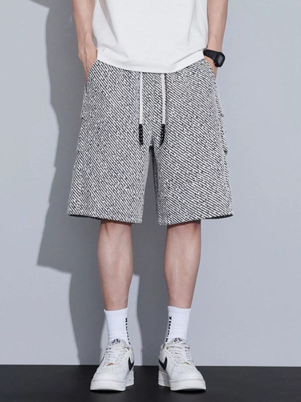 Men's Plus Size Athletic Shorts with Pockets - Loose Fit