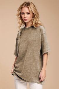 Basic Bae Round Neck Half Sleeve T-Shirt Trandify Deal