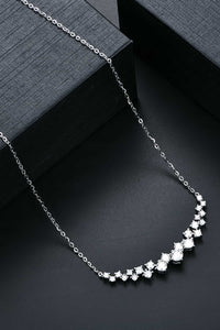 1.64 Carat Moissanite 925 Sterling Silver Necklace Trandify Deal