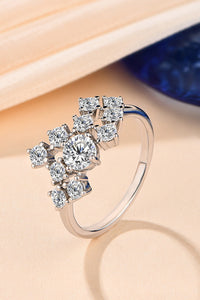 1.2 Carat Moissanite 925 Sterling Silver Ring Trandify Deal
