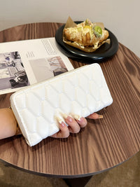 PU Leather Solid Color Wallet Trandify deal