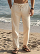 Breathable Relaxed Fit Pants for Big & Tall Men – Stylish Lounge Wear with Pockets