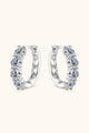2.4 Carat Moissanite Huggie Earrings Trandify Deal