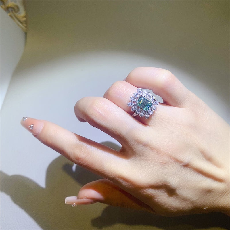 1 Carat Moissanite 925 Sterling Silver Ring Trandify deal