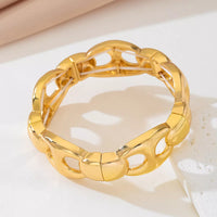 18K Gold-Plated Chain Link Bracelet for Women | Dainty Jewelry