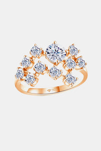 1.2 Carat Moissanite 925 Sterling Silver Ring Trandify Deal