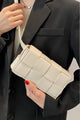 Zenana Vegan Leather Woven Crossbody Bag Trandify deal