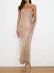 Sequin Cutout Tube Dress Trandify Deal
