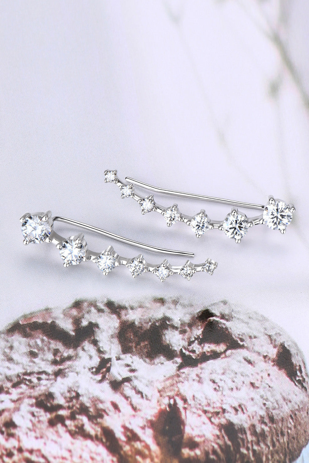 1.9 Carat Moissanite 925 Sterling Silver Earrings Trandify deal