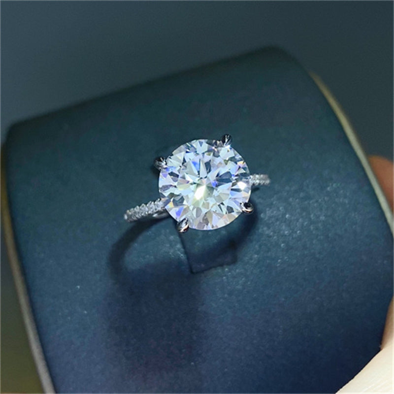 5 Carat Moissanite 925 Sterling Silver Ring Trandify Deal
