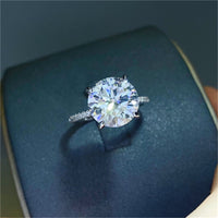 5 Carat Moissanite 925 Sterling Silver Ring Trandify Deal