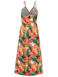 Twisted Printed V-Neck Cami Dress Trandify deal