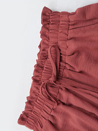 Perfee Frill Tied Wide Leg Pants Trandify Deal