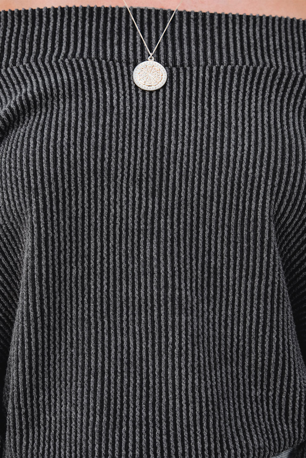 Off-Shoulder Long Sleeve Top Trandify Deal