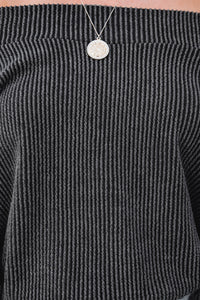 Off-Shoulder Long Sleeve Top Trandify Deal
