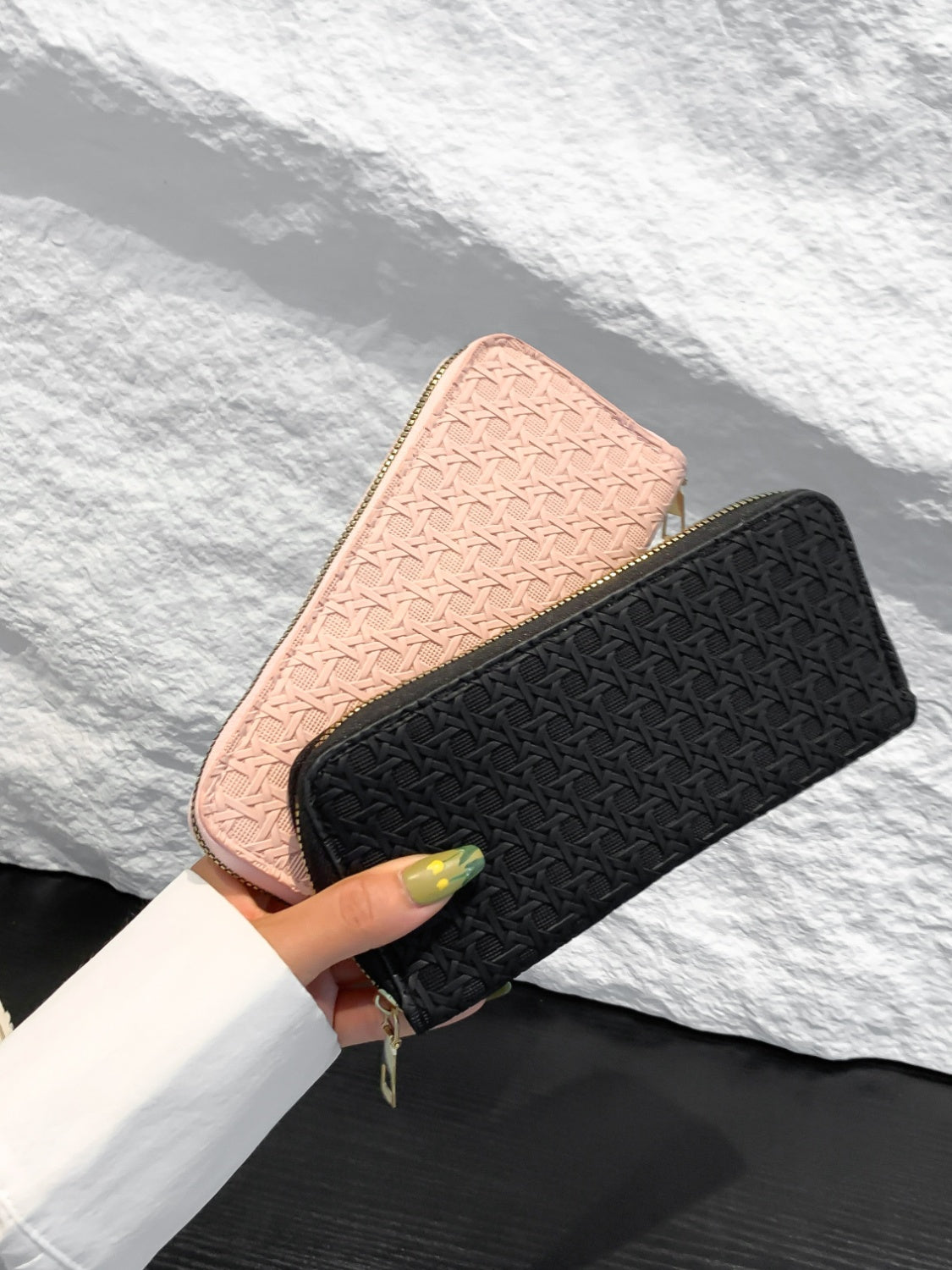 PU Leather Solid Color Wallet Trandify Deal