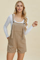 Double Take Full Size Texture Sleeveless Romper Trandify deal