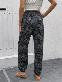 Printed High Waist Pants Trandify deal