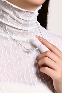 1.64 Carat Moissanite 925 Sterling Silver Necklace Trandify Deal