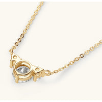 1.2 Carat Moissanite 925 Sterling Silver Necklace Trandify Deal