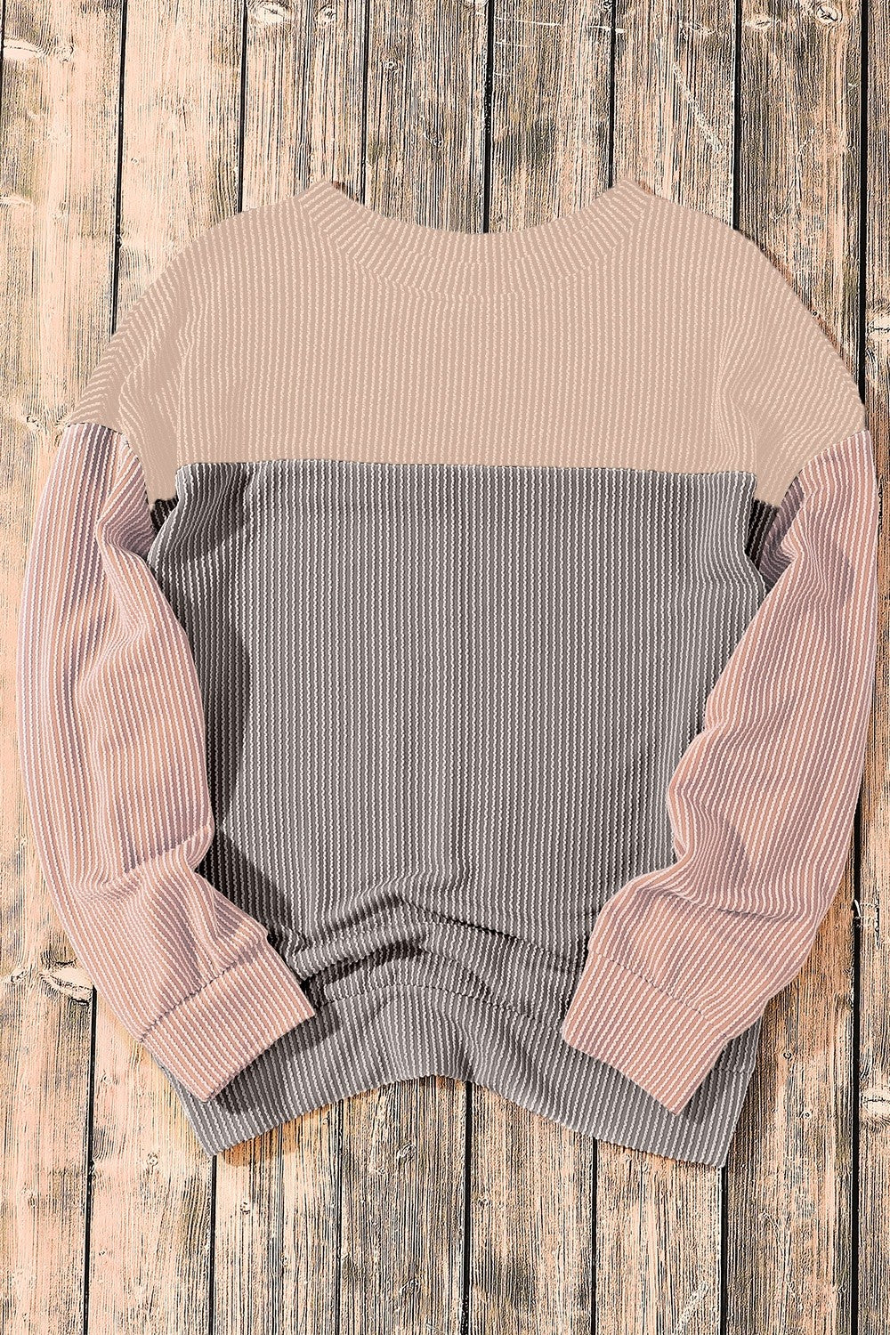 Color Block Dropped Shoulder T-Shirt Trandify deal