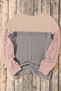 Color Block Dropped Shoulder T-Shirt Trandify deal