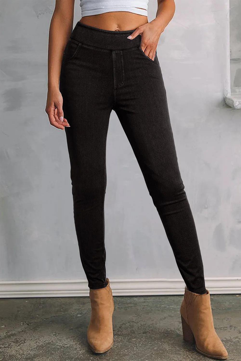 Skinny Jeans with Pockets - Trandify Deal