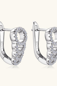 Moissanite 925 Sterling Silver Earrings Trandify Deal