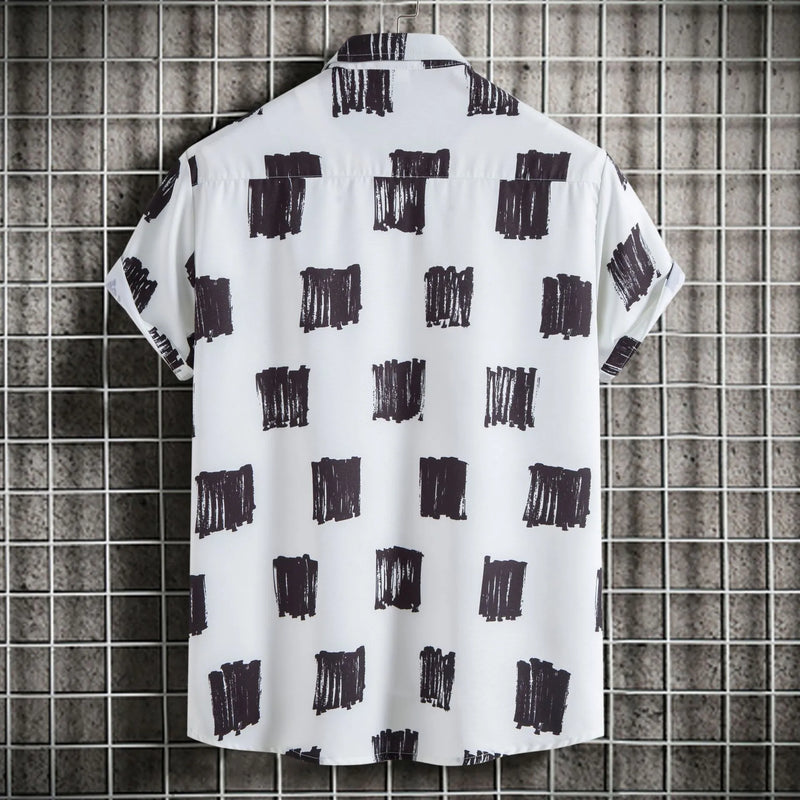 Breathable Summer Shirt for Plus Size Men – Casual Beachwear & Vacation Style