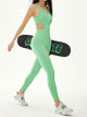 Cutout Asymmetrical Neck Active Jumpsuit Trandify deal