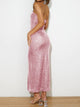 Sequin Cutout Tube Dress Trandify Deal