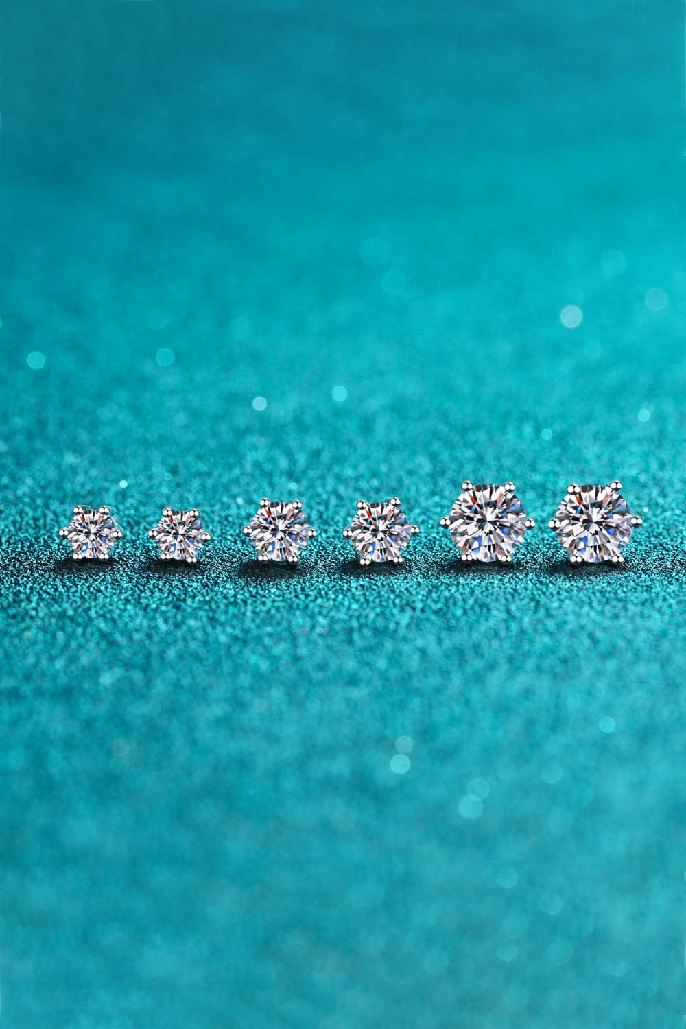 Endless Cheer Moissanite Stud Earrings Trandify Deal