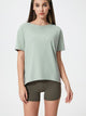 Soft breathable women's tee for gym and everyday outfits