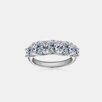3.6 Carat Moissanite 925 Sterling Silver Ring Trandify Deal