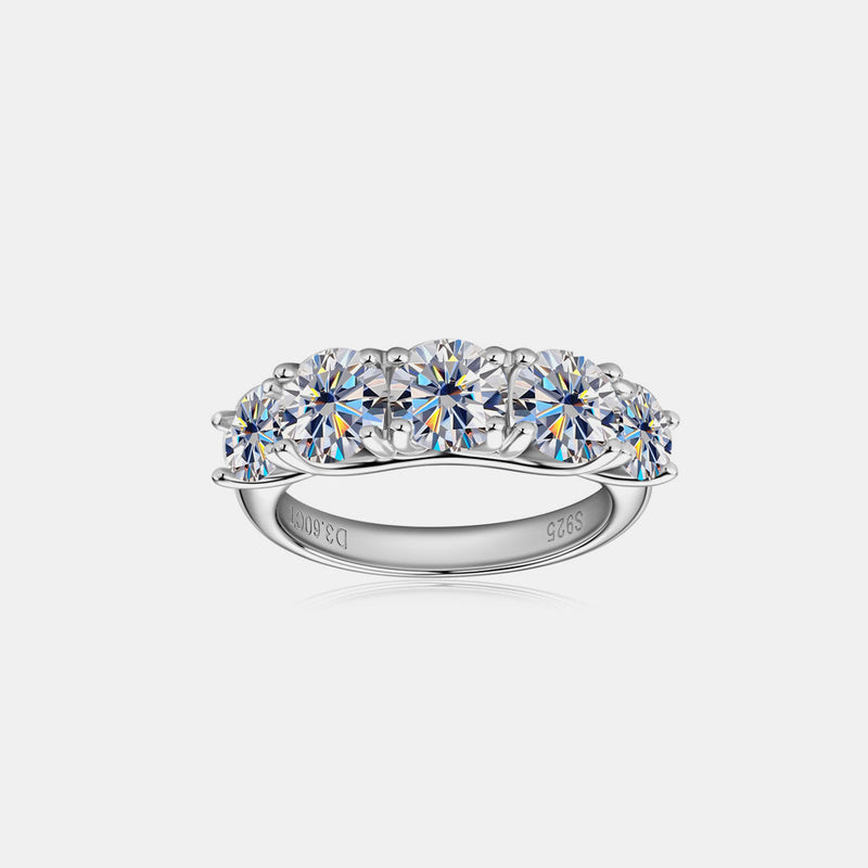 3.6 Carat Moissanite 925 Sterling Silver Ring Trandify Deal