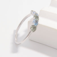 925 Sterling Silver Rhinestone Ring Trandify Deal
