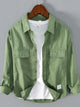 Casual & Formal Plus Size Men’s Shirt – Stretch Comfort Fit for Office or Weekend Wear