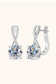4 Carat Moissanite 925 Sterling Silver Earrings Trandify Deal