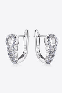 Moissanite 925 Sterling Silver Earrings Trandify Deal